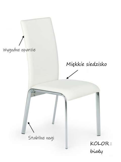 Halmar K135 krzesło biały Halmar K135 krzesło biały