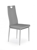 Halmar K202 krzesło popiel (szare) ekoskóra + stelaż metal