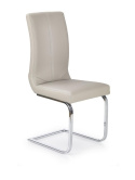 Halmar K219 krzesło na płoazch cappuccino ekoskóra