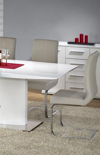 Halmar K219 krzesło na płoazch cappuccino ekoskóra Halmar K219 krzesło na płoazch cappuccino ekoskóra