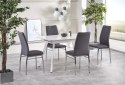 Halmar K309 krzesło ciemny popiel, materiał: tkanina / stal chromowana Halmar K309 krzesło ciemny popiel, materiał: tkanina / stal chromowana