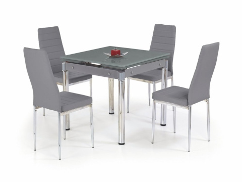 Halmar K70C new krzesło popiel ekoskóra, stal Halmar K70C new krzesło popiel ekoskóra, stal
