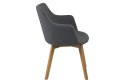 ACTONA Krzesło Bella Anthracite Oak ACTONA Krzesło Bella Anthracite Oak