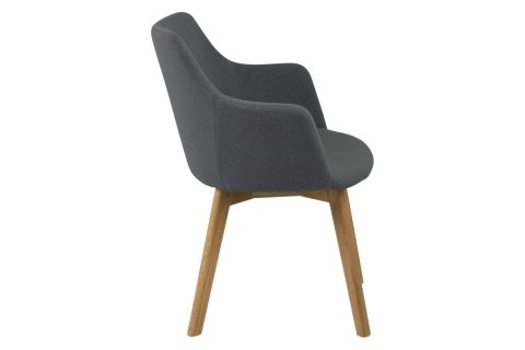 ACTONA Krzesło Bella Anthracite Oak ACTONA Krzesło Bella Anthracite Oak