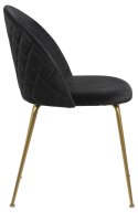 ACTONA Krzesło Louise Black /Gold ACTONA Krzesło Louise Black /Gold