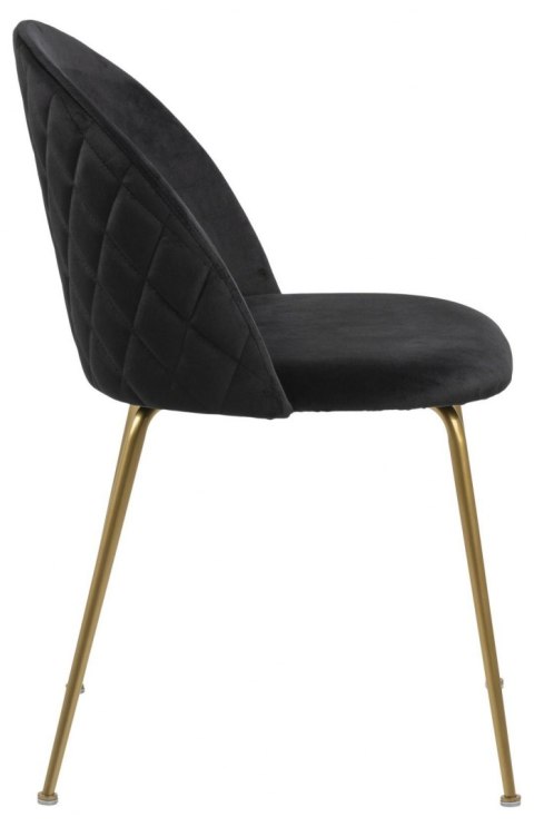 ACTONA Krzesło Louise Black /Gold ACTONA Krzesło Louise Black /Gold