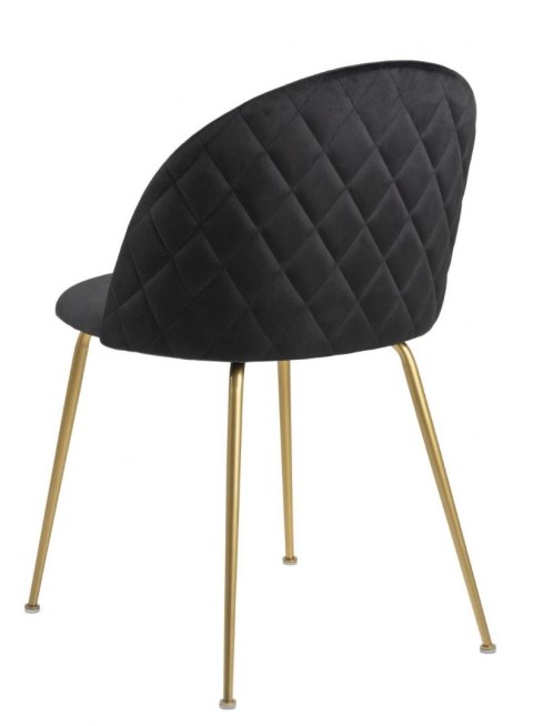 ACTONA Krzesło Louise Black /Gold ACTONA Krzesło Louise Black /Gold