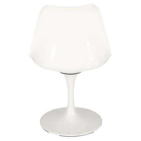D2.DESIGN Krzesło Tul białe/szara poduszka D2.DESIGN Krzesło Tul białe/szara poduszka