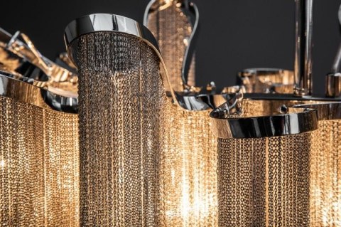 Lampa wisząca ATLANTA 118 - aluminium, stal Lampa wisząca ATLANTA 118 - aluminium, stal