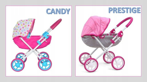 WÓZEK DLA LALEK GŁĘBOKI Dori Prestige Pink Milly Mally RÓŻOWY Szary SKŁADANY wygląda jak prawdziwy wózek dziecięcy 3 LATA+ WÓZEK DLA LALEK GŁĘBOKI Dori Prestige Pink Milly Mally RÓŻOWY Szary SKŁADANY wygląda jak prawdziwy wózek dziecięcy 3 LATA+