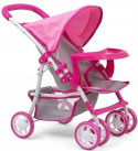 WÓZEK DLA LALEK SPACERÓWKA Kate Prestige Pink Milly Mally RÓŻOWY SKŁADANY pasy SIATKA NA AKCESORIA 3 lata+ WÓZEK DLA LALEK SPACERÓWKA Kate Prestige Pink Milly Mally RÓŻOWY SKŁADANY pasy SIATKA NA AKCESORIA 3 lata+