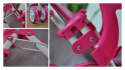 WÓZEK DLA LALEK SPACERÓWKA Kate Prestige Pink Milly Mally RÓŻOWY SKŁADANY pasy SIATKA NA AKCESORIA 3 lata+ WÓZEK DLA LALEK SPACERÓWKA Kate Prestige Pink Milly Mally RÓŻOWY SKŁADANY pasy SIATKA NA AKCESORIA 3 lata+