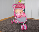 Milly Mally Wózek dla lalek Susie Prestige Pink Różowy trójkołowy przypomina prawdziwy wózek pasy kosz na akcesoria budka składa Milly Mally Wózek dla lalek Susie Prestige Pink Różowy trójkołowy przypomina prawdziwy wózek pasy kosz na akcesoria budka składa
