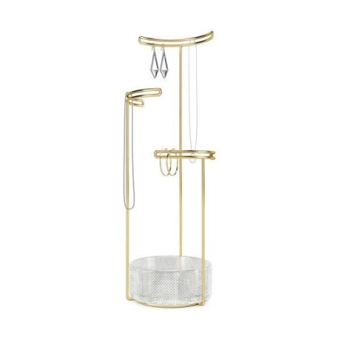 Umbra b.v. Organizer biżuterii Tesora Glass złoty Umbra b.v. Organizer biżuterii Tesora Glass złoty