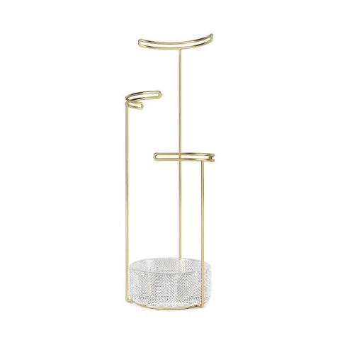 Umbra b.v. Organizer biżuterii Tesora Glass złoty Umbra b.v. Organizer biżuterii Tesora Glass złoty