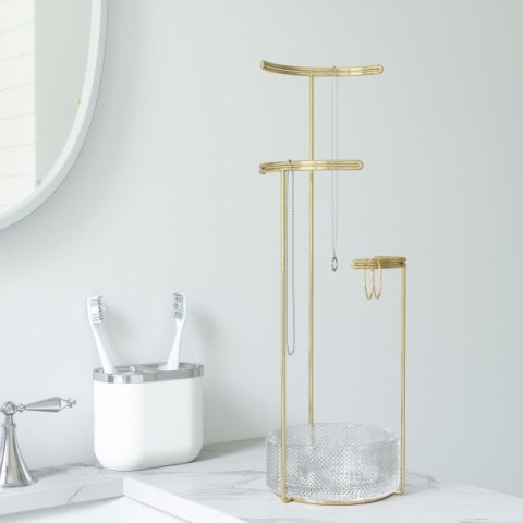 Umbra b.v. Organizer biżuterii Tesora Glass złoty Umbra b.v. Organizer biżuterii Tesora Glass złoty