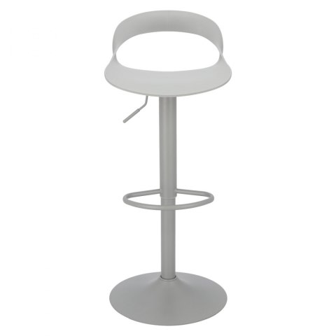 Simplet Hoker Stołek barowy Nest Simplet szary mat siedzisko tworzywo PP podstawa metalowa z oparciem i podnóżkiem Simplet Hoker Stołek barowy Nest Simplet szary mat siedzisko tworzywo PP podstawa metalowa z oparciem i podnóżkiem