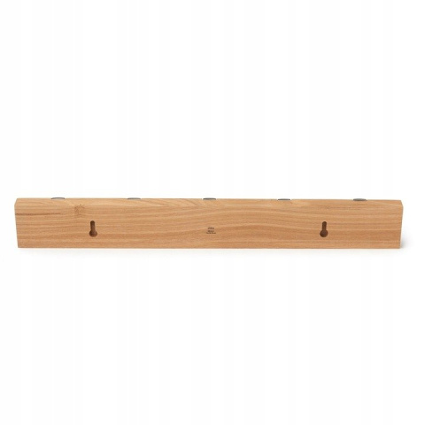 UMBRA wieszak na ubrania FLIP 5 - drewno naturalny haczyki metal niklowany UMBRA wieszak na ubrania FLIP 5 - drewno naturalny haczyki metal niklowany