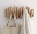 UMBRA funkcjonalny wieszak na ubrania PICKET - drewno naturalny UMBRA funkcjonalny wieszak na ubrania PICKET - drewno naturalny