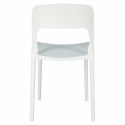 Intesi Krzesło Flexi białe tworzywo PP ergonomiczne i stabilne do jadalni kuchni restauracji na taras Intesi Krzesło Flexi białe tworzywo PP ergonomiczne i stabilne do jadalni kuchni restauracji na taras