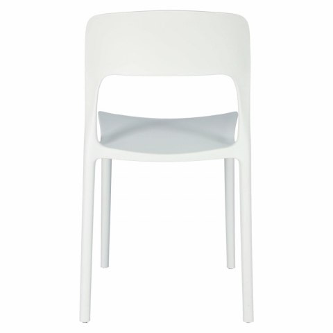 Intesi Krzesło Flexi białe tworzywo PP ergonomiczne i stabilne do jadalni kuchni restauracji na taras Intesi Krzesło Flexi białe tworzywo PP ergonomiczne i stabilne do jadalni kuchni restauracji na taras