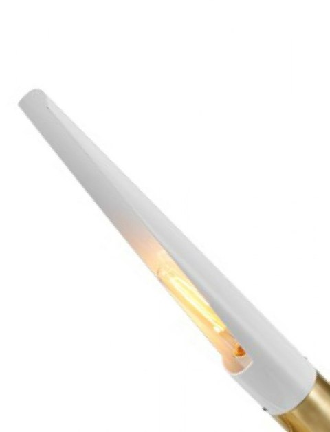 Lampa wisząca APOLLO 2 biała - szczotkowane złoto Lampa wisząca APOLLO 2 biała - szczotkowane złoto