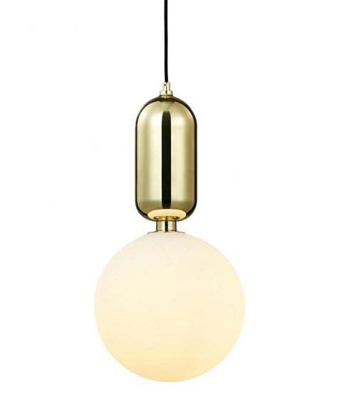 Lampa wisząca BOY M złota - szkło, metal Lampa wisząca BOY M złota - szkło, metal