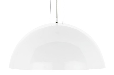 King Home Lampa wisząca ELEGANTE 60 biała włókno szklane osłona szkło mleczne E27 King Home Lampa wisząca ELEGANTE 60 biała włókno szklane osłona szkło mleczne E27