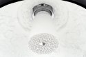 King Home Lampa wisząca ELEGANTE 60 czarna włókno szklane osłona szkło mleczne E27 King Home Lampa wisząca ELEGANTE 60 czarna włókno szklane osłona szkło mleczne E27