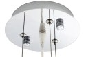 King Home Lampa wisząca ELEGANTE 60 czarna włókno szklane osłona szkło mleczne E27 King Home Lampa wisząca ELEGANTE 60 czarna włókno szklane osłona szkło mleczne E27