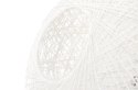 King Home Lampa wisząca LUNA 80 kula biała - sznurek konopny E27 King Home Lampa wisząca LUNA 80 kula biała - sznurek konopny E27