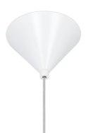 King Home Lampa wisząca LUNA 80 kula biała - sznurek konopny E27 King Home Lampa wisząca LUNA 80 kula biała - sznurek konopny E27