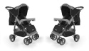 Milly Mally Wózek Vip Black-Gray