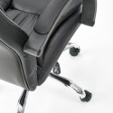 Halmar RELAX fotel gabinetowy obrotowy czarny ekoskóra TILT Halmar RELAX fotel gabinetowy obrotowy czarny ekoskóra TILT
