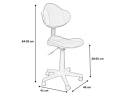 SIGNAL FOTEL OBROTOWY Q-G2 CZERWONO/CZARNE