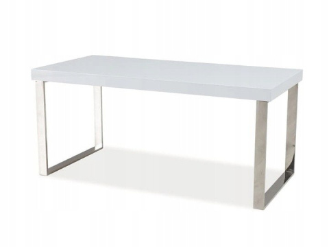 SIGNAL ŁAWA ROSA MDF BIAŁY LAKIER/CHROM METAL 100X50X45 SIGNAL ŁAWA ROSA MDF BIAŁY LAKIER/CHROM METAL 100X50X45