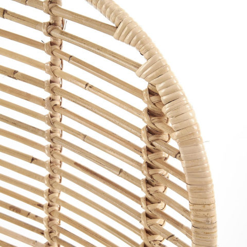 Halmar K337 krzesło rattan naturalny / stal malowana proszkowo Halmar K337 krzesło rattan naturalny / stal malowana proszkowo