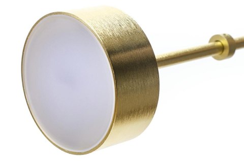 King Home Lampa wisząca CAPRI 4 złota - LED anodowane aluminium klosze kuliste szkło transparentny przypomina bańki mydlane King Home Lampa wisząca CAPRI 4 złota - LED anodowane aluminium klosze kuliste szkło transparentny przypomina bańki mydlane