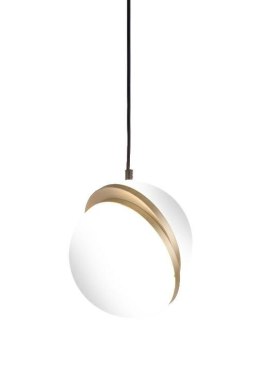 Lampa wisząca GLOBE 38 złota - LED, akryl, metal