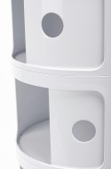 King Home Szafka COMBI 5 biała połysk - tworzywo ABS przesuwne drzwiczki King Home Szafka COMBI 5 biała połysk - tworzywo ABS przesuwne drzwiczki