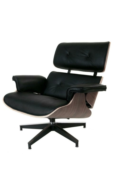 D2.DESIGN Fotel Vip czarny/walnut/standard base TP D2.DESIGN Fotel Vip czarny/walnut/standard base TP