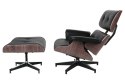 D2.DESIGN Fotel Vip czarny/walnut/standard base TP D2.DESIGN Fotel Vip czarny/walnut/standard base TP