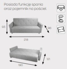 Markos Kanapa / Wersalka / Sofa GRAND Markos Kanapa / Wersalka / Sofa GRAND