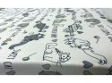 Prześcieradło Hevea Milusie 160x80 (Corgi szare) Prześcieradło Hevea Milusie 160x80 (Corgi szare)