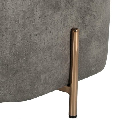 PUFA PODNÓŻEK Izbit Intesi w kształcie sześcianu Velvet JASNOSZARA VELVET podstawa metal w kolorze różowego złota PUFA PODNÓŻEK Izbit Intesi w kształcie sześcianu Velvet JASNOSZARA VELVET podstawa metal w kolorze różowego złota