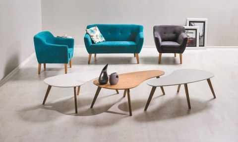 SIGNAL SOFA BERGEN 2 TKANINA TURKUS / DREWNO BUK SIGNAL SOFA BERGEN 2 TKANINA TURKUS / DREWNO BUK
