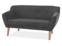 SIGNAL SOFA BERGEN 2 TKANINA CIEMNY SZARY / DREWNO BUK SIGNAL SOFA BERGEN 2 TKANINA CIEMNY SZARY / DREWNO BUK