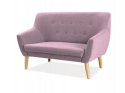 SIGNAL SOFA NORDIC 2 VELVET KOLOR ANTYCZNY RÓŻ BLUVEL 52 / BUK SIGNAL SOFA NORDIC 2 VELVET KOLOR ANTYCZNY RÓŻ BLUVEL 52 / BUK
