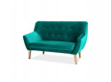 SIGNAL SOFA NORDIC 2 VELVET KOLOR TURKUS TAPICERKA BLUVEL 85 / BUK SIGNAL SOFA NORDIC 2 VELVET KOLOR TURKUS TAPICERKA BLUVEL 85 / BUK