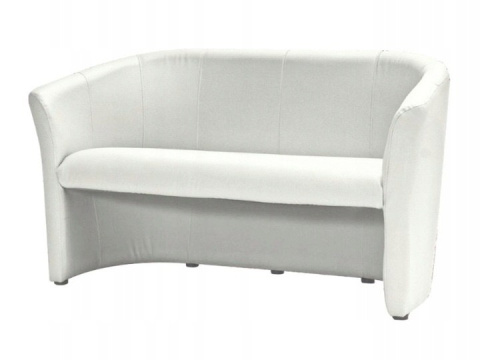 SIGNAL SOFA TM-2 BIAŁA EKOSKÓRA / WENGE SIGNAL SOFA TM-2 BIAŁA EKOSKÓRA / WENGE